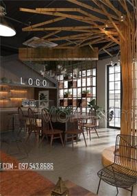 Thiết kế quán cafe - nhà hàng khách sạn