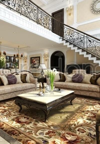 Thiết kế nội thất chung cư DUPLEX cổ điển tại  SKYLINE Văn Quán