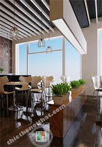 Thiết kế quán cafe nhà hàng khách sạn