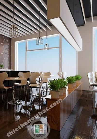 Thiết kế quán cafe nhà hàng khách sạn